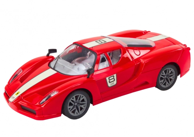Diaľkovo ovládané športové auto červené 1:16