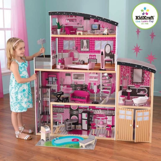 Domček pre bábiky KidKraft Sparkle Mansion