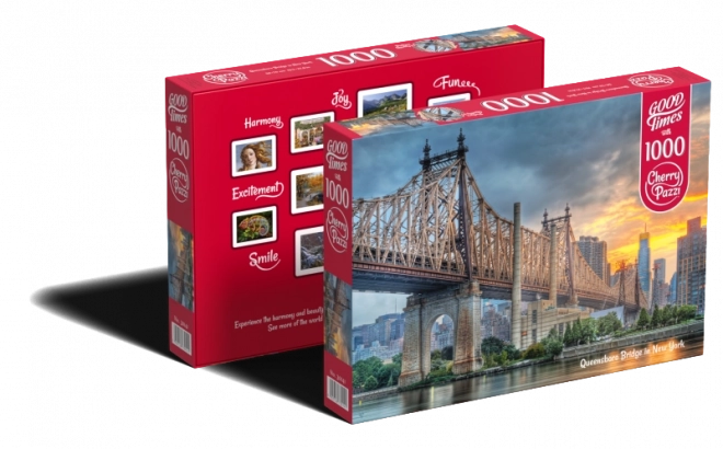 Puzzle Most Queensboro v New Yorku 1000 dielikov