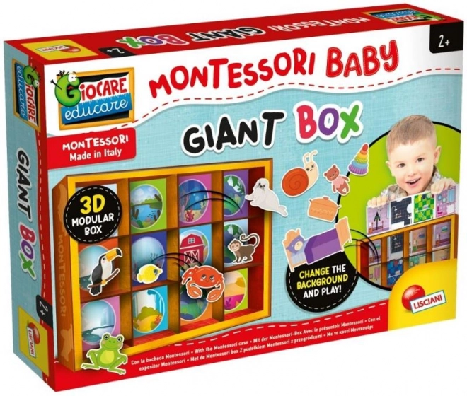 Montessori veľký box pre deti