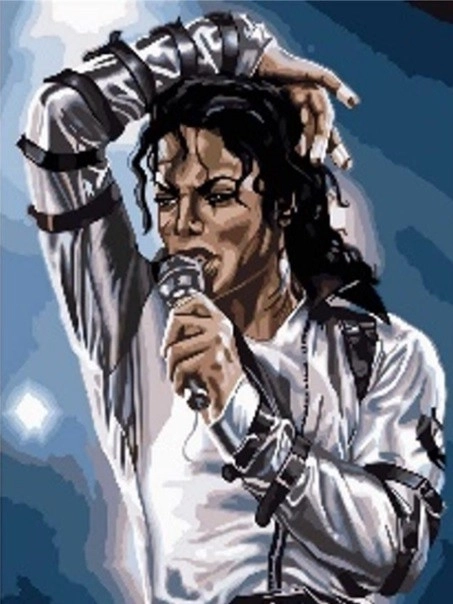 Diamantová mozaika - Michael Jackson