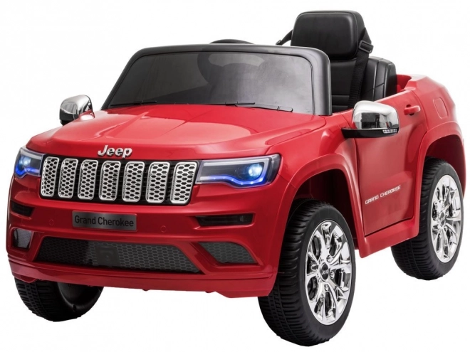 Auto na akumulátor Jeep Grand Cherokee – Lakovaná červená