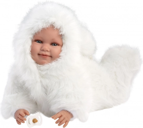 Llorens realistická bábika NEW BORN so zvukmi a mäkkým telom 45 cm
