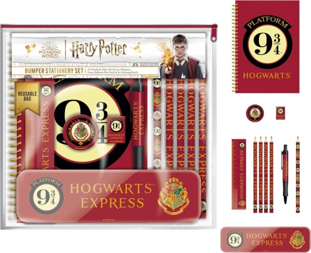Školská sada Harry Potter nástupište 9 a 3/4