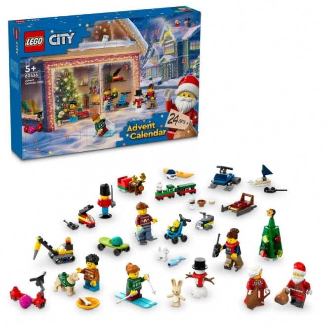 Adventný kalendár LEGO City 2024