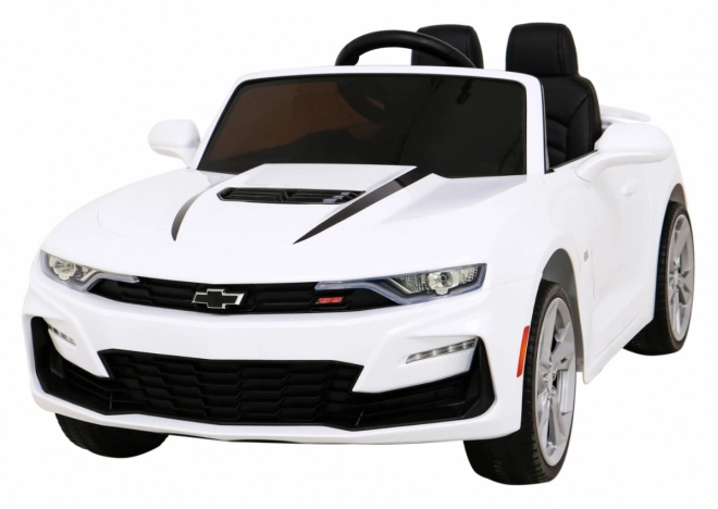 Chevrolet Camaro 2SS s batériou + diaľkové ovládanie + EVA kolesá + ľahké štartovanie + zvuky a osvetlenie – Biela