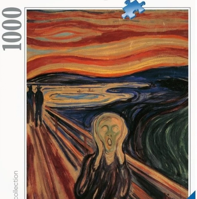 Puzzle Ravensburger Art Collection: Výkrik, 1000 dielov