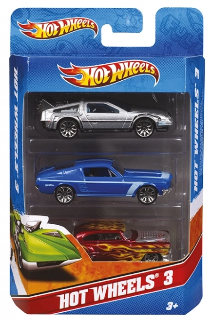 Hot Wheels Sada Autíčok 3ks