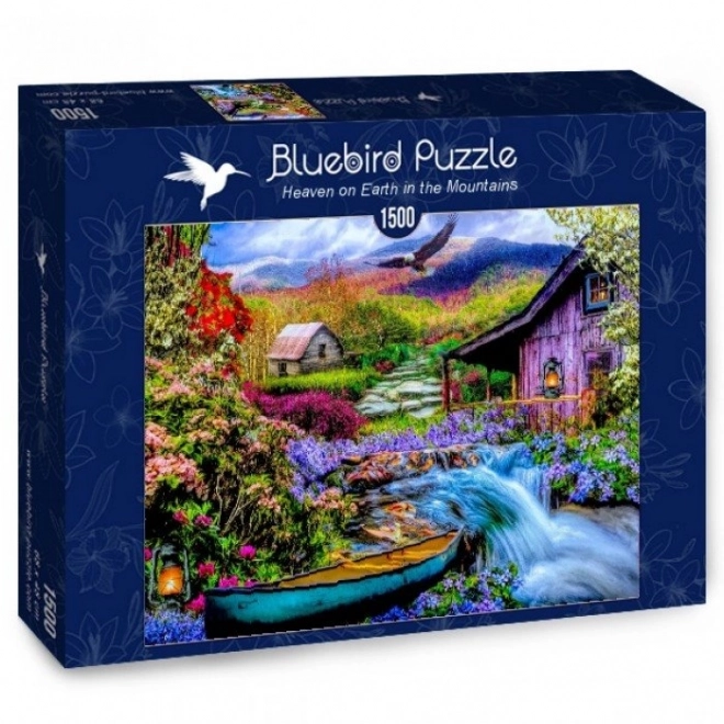 Puzzle Horský raj na zemi 1500 dielikov