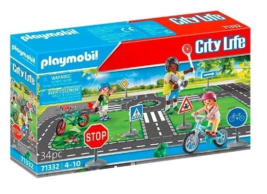 Set s figúrkami City Life cyklistický kurz