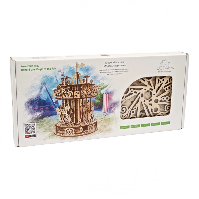 3D puzzle Kolotoč od UGEARS