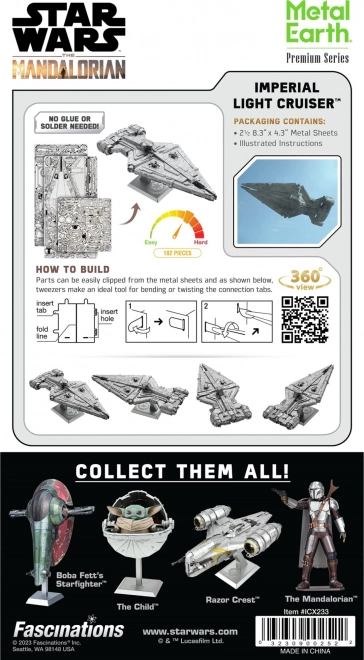 3D puzzle Premium Series: Star Wars Imperial Light Cruiser