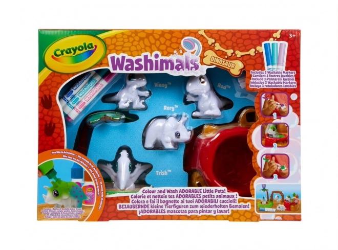 Crayola Washimals Dinosaury Sada