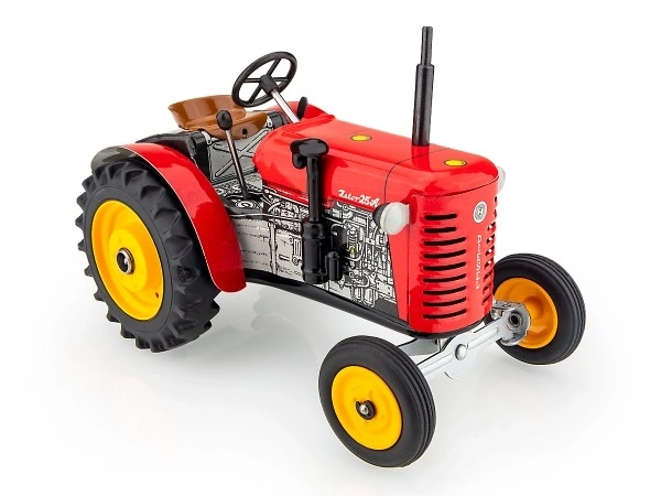 Traktor Zetor 25A červený Kovap