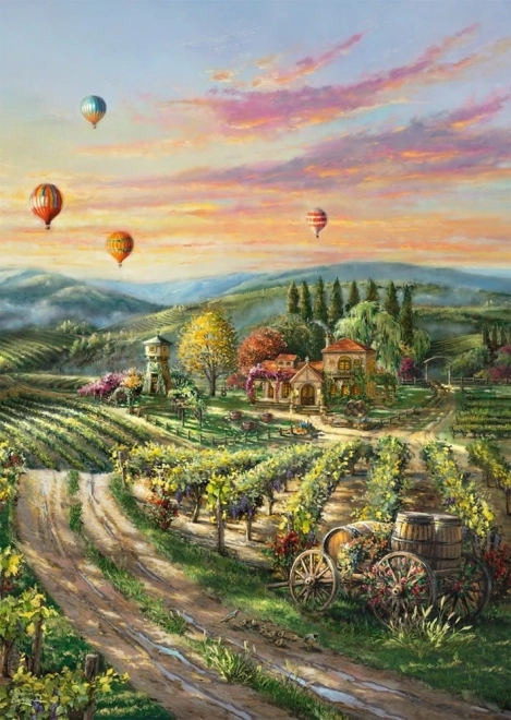 Schmidt puzzle Pokojná vinica 1000 dielikov