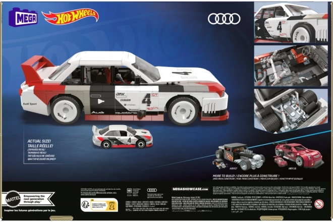 Mega Hot Wheels zberateľské Audi 90 Quattro IMSA GTO