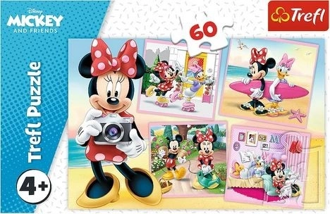 Puzle 60 dielikov Roztomilá Minnie