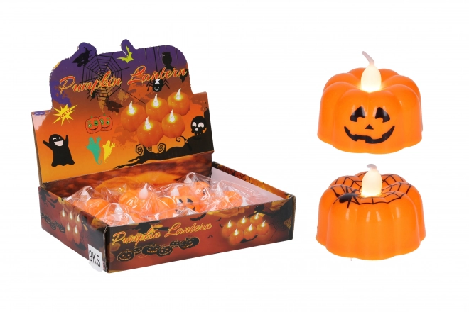 Svieťacia Halloweenová dekorácia tekvica