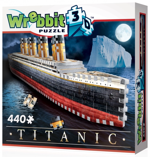 3D puzzle Titanic od Wrebbit