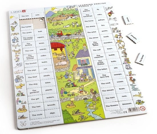 Puzzle Hodina angličtiny