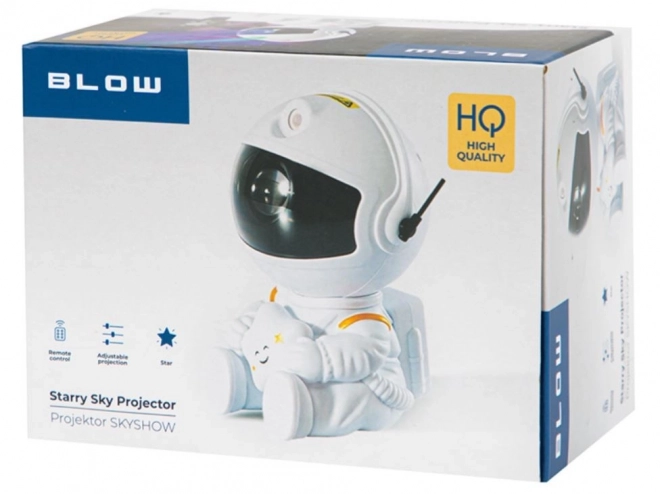 Nočná lampa s projektorom LED Astronaut