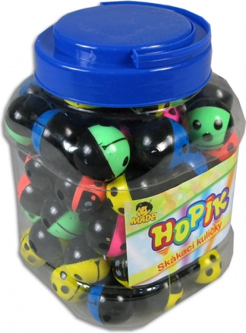 Skákajúca guľôčka Hopík s bodkami