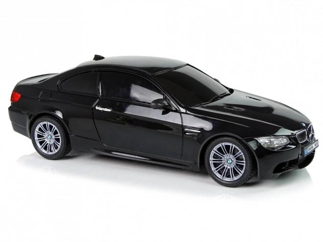 Zábavný RC model BMW M3 čierny s diaľkovým ovládačom