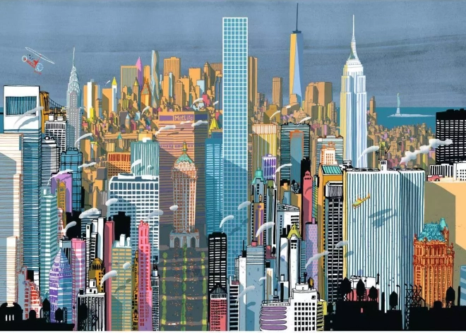 Ravensburger Puzzle Mesto New York 1000 dielikov