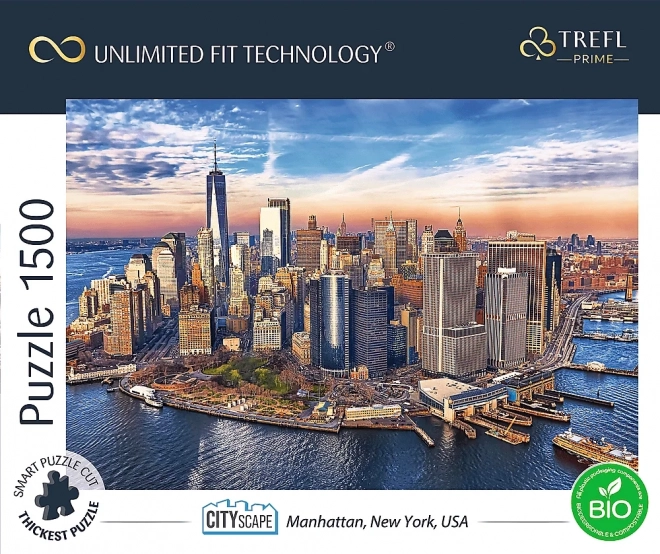 Puzzle TREFL Cityscape: Manhattan, New York, USA 1500 dielikov