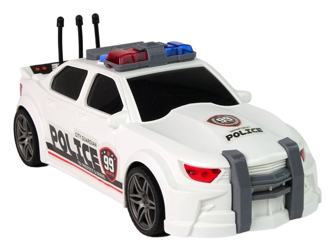 Detailný policajný dizajn v mierke 1:16