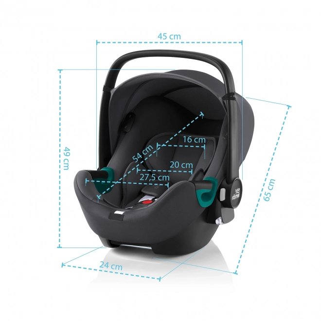 Autosedačka Baby-Safe iSense Fossil Grey