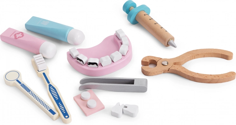 Bezpečné drevené diely s hladkými hranami