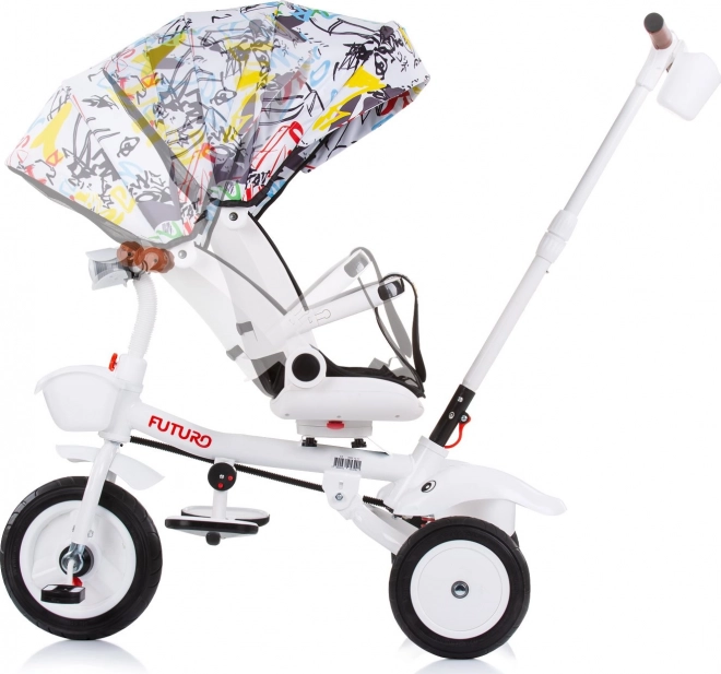 Chipolino Tříkolka so strieškou Futuro 2v1 Graffiti