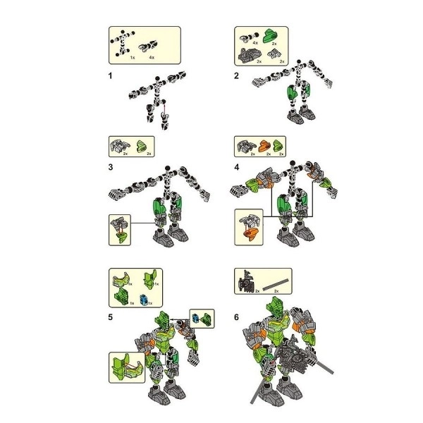 Robot bojovník plastový 12 cm - 6 druhov