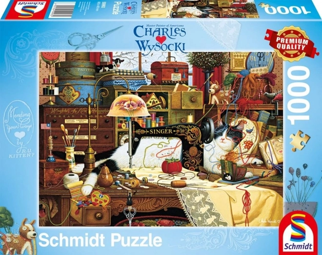 Puzzle Maggie neporiadnica 1000 dielikov