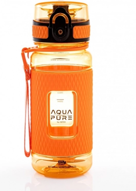 Astra zdravá fľaša na vodu Aqua Pure 400 ml oranžová