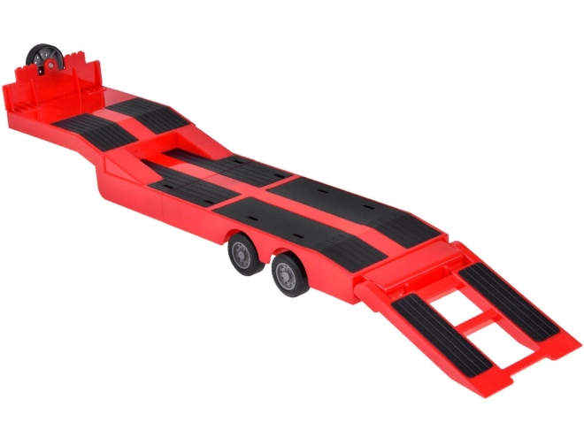 Detský nákladiak Mercedes s nácestou a bágrom 1:26
