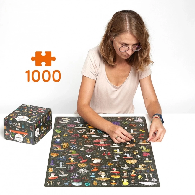 Puzzlove CzuCzu Grzyby 1000-kusové puzzle