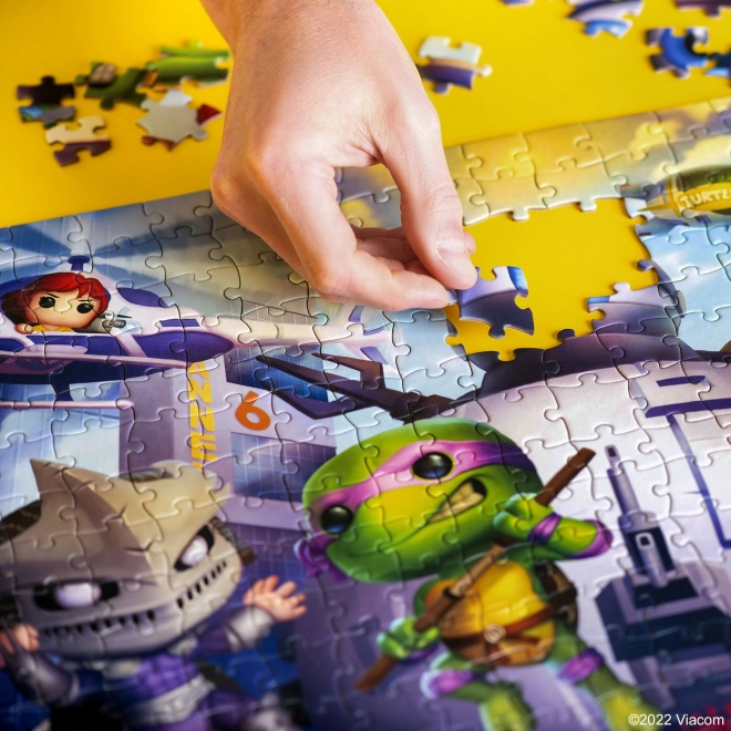 Puzzle Pop! Želvy Ninja 500 Dielikov