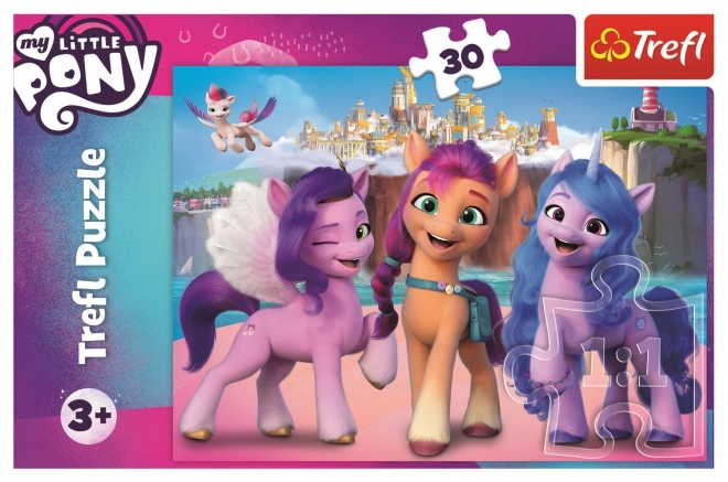 Puzzle My Little Pony: Zářit Ako Poníci 30 Dielikov