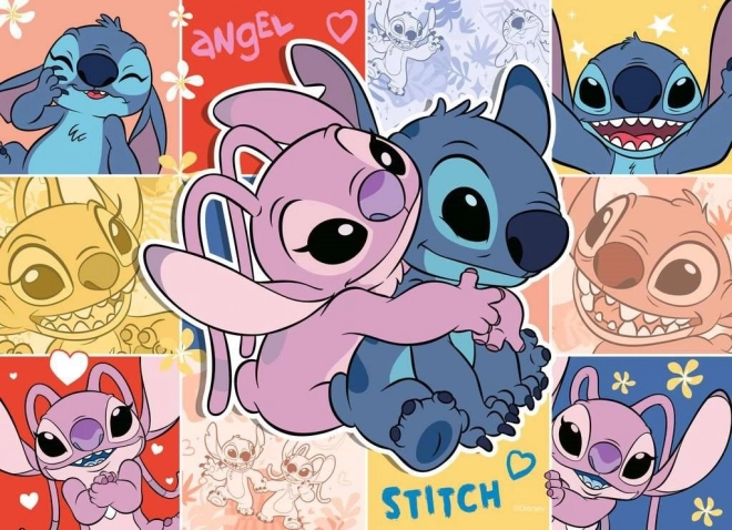 Puzzle Lilo a Stitch 4x100 dielikov