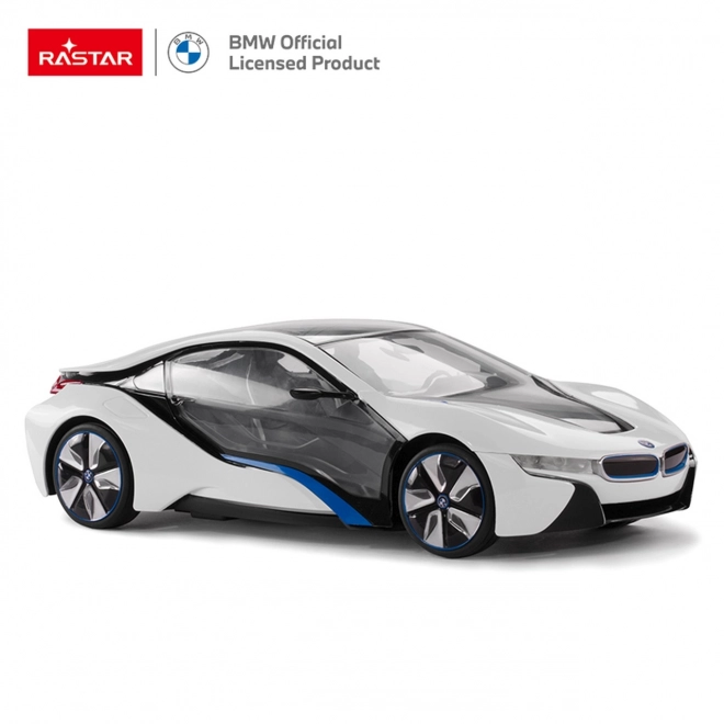 Záhradné auto BMW I8 RASTAR na diaľkové ovládanie 1:14