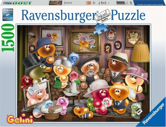 Ravensburger Puzzle Rodinný Portrét Gelini 1500 Dielikov