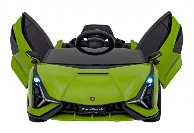 Lamborghini SIAN detské auto na batériu s ovládačom – Zelené
