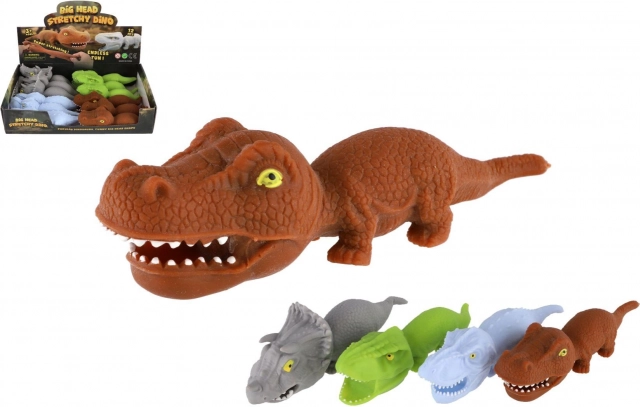 Antistresová hračka dinosaurus s pieskom 18 cm