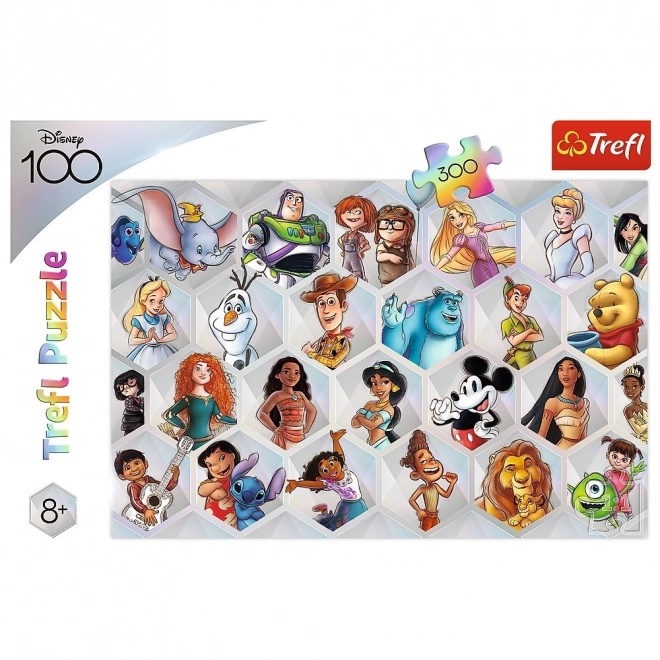 Puzzle 300 kúskov s Disney postavičkami