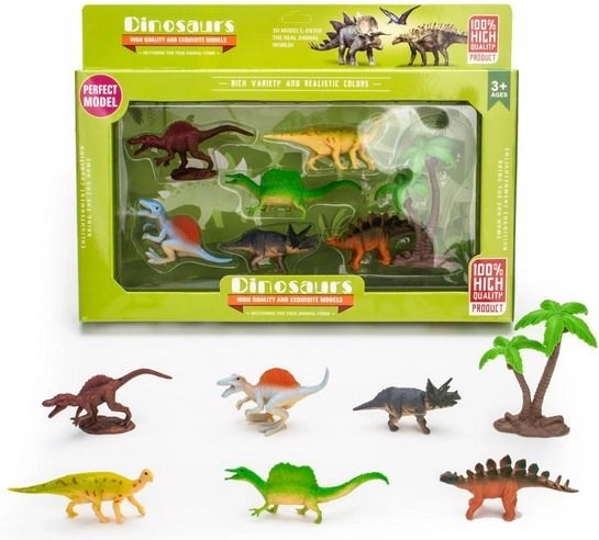 Sada figúrok dinosaurov 7 ks 5 cm