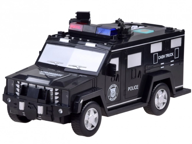 Auto Polícia Pokladnička Trezor – Čierna
