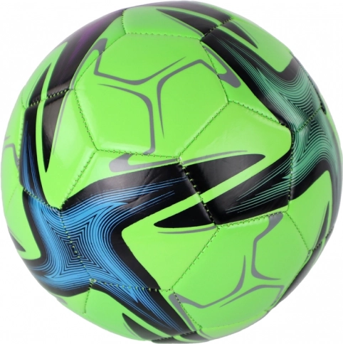 Futbalová lopta 24 cm Zelený vzor Veľkosť 5