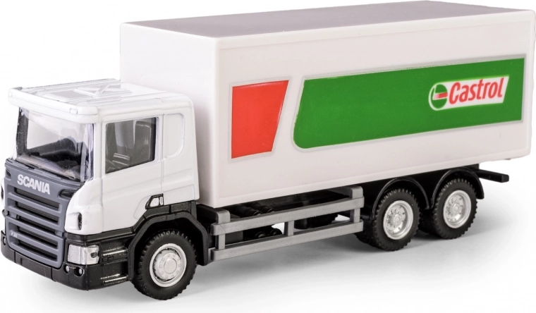 Licencovaný dizajn SCANIA vo farbách CASTROL